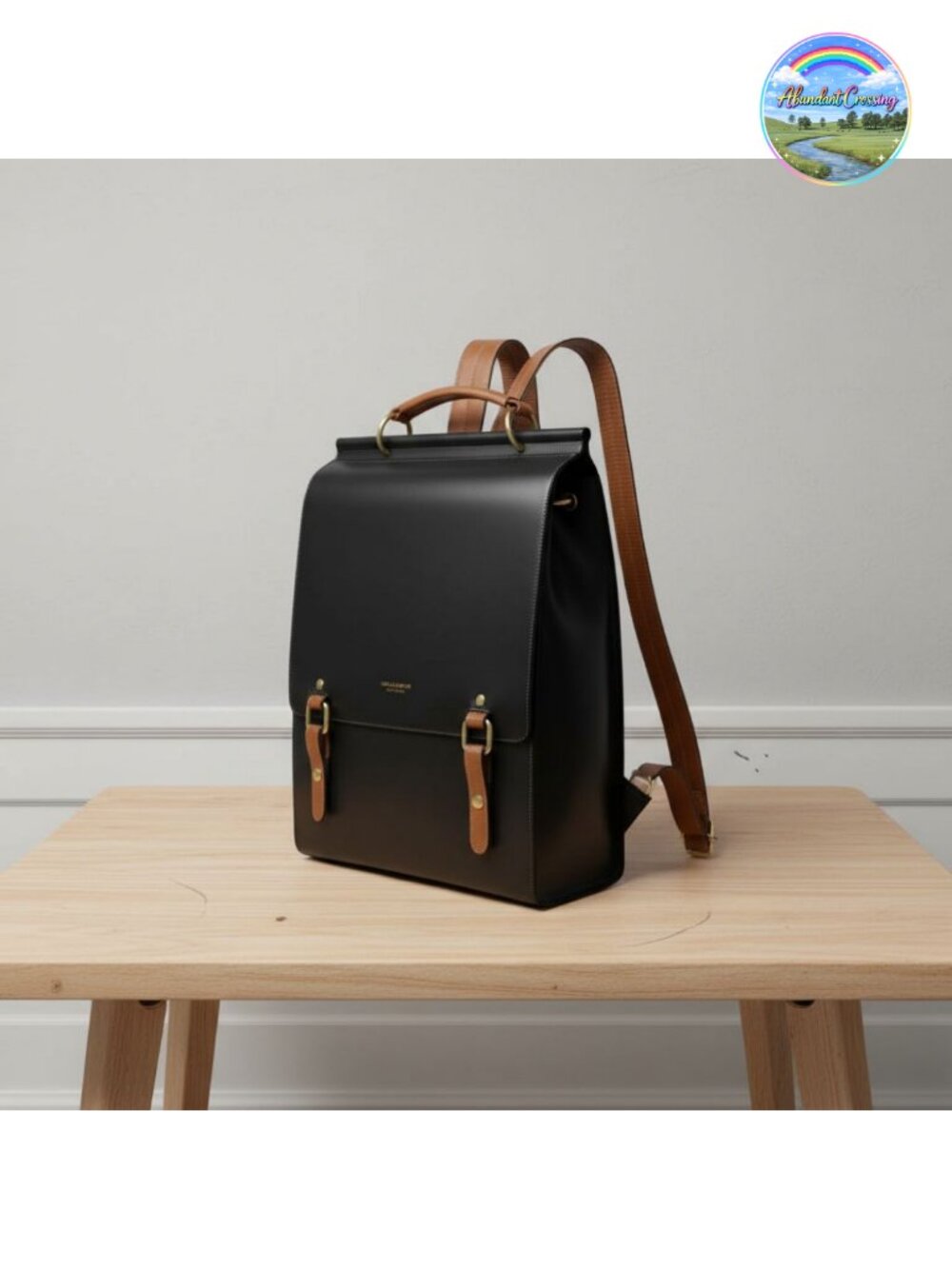 Genuine Leather Backpack Purse Travel Shoulder Bag Anti-Theft Daypack